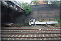 Lorry by the Glossop Line