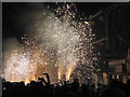 The start of the squibbing at Bridgwater Carnival 2014