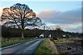 The A844 near Ascog Bridge