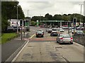 Northbound A34, Hanford