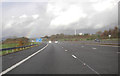 A74(M) northbound