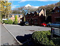 Nant-y-coed Close houses in Heol-y-cyw