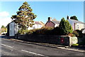 Postbox in a long wall, Pencoed