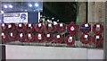 TQ2878 : Remembrance wreaths, Victoria station, November 11th 2014 by Christopher Hilton