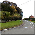 Quinta Crescent bench and grit box, Weston Rhyn