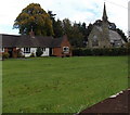 Houses and chapel, Weston Rhyn