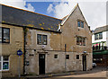 Weymouth: the building with the cannonball