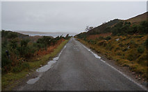 NC0511 : Road heading west towards Brae of Achnahaird by Ian S