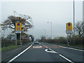 A59 at Osbaldeston village boundary