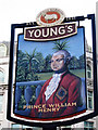 Prince William Henry sign