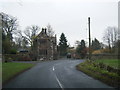 Browsholme Hall Lodge from road