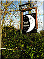 Half Moon Public House sign