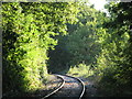 The (former) London Underground branch line between Epping and Ongar