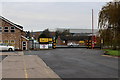 Gateway to Units of the Industrial Estate near Melmerby