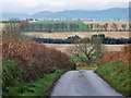 NH6462 : Sharp bend and complex road junction near Culbo by Julian Paren