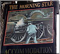 The Morning Star name sign, Graig, Pontypridd