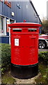 Double postbox outside Pontypridd Delivery Office