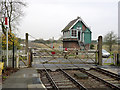 Rauceby level crossing