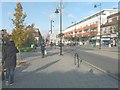 Looking north along Woodcote Road