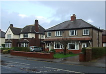 SD5421 : Houses on Church Road, Leyland by JThomas