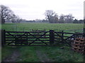 Field entrance of Ulnes Walton Lane