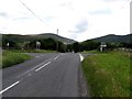 Approaching Sandbank Road Cross Roads from the Hilltown direction