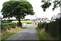 Houses at the junction of the B180 and a branch of the Kilkeel Road