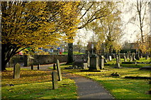 SO5923 : St. Mary's churchyard; late autumn, 1 by Jonathan Billinger