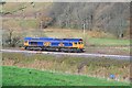 Railfreight locomotive near Stow