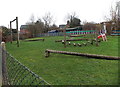 Junior level assault course, Berry Hill Primary School, Coleford