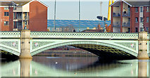 J3473 : The Albert Bridge, Belfast (November 2014) by Albert Bridge
