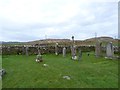 Gravestones at old chapel, Keills, Islay