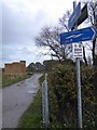SE6027 : TPT junction signs off Burn Lane by Steve  Fareham