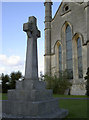 War memorial in the church grounds