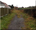 Gated access road to Beeches Farm, Berry Hill