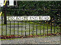 Colegate End Road Sign