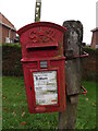 TM2085 : Norwich Road George VI Postbox by Geographer