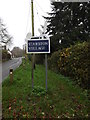 TM2384 : Starston Village sign on The Street by Geographer