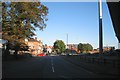 East on Ford Street, north of the elevated ring road, Coventry