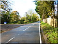 Windlesham Road with footpath on left