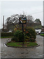 Pulham Market Village sign