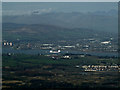 Bishopton and Dumbarton from the air