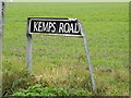 TM2186 : Kemps Road sign by Geographer