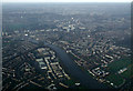 The Thames at Chiswick from the air