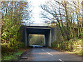 Bridge over road to Bullington