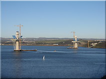 NT1280 : The Queensferry Crossing by M J Richardson