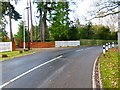 Bend on Coronation Road near to Bagshot Road (1)