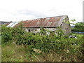 Traditional tin-roofed farm building off the Clonduff Road