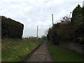 TM1178 : Low's Lane footpath to the A1066 Victoria Road by Geographer
