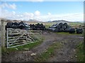 SH4646 : Stacks of bales near Terfynau by Christine Johnstone